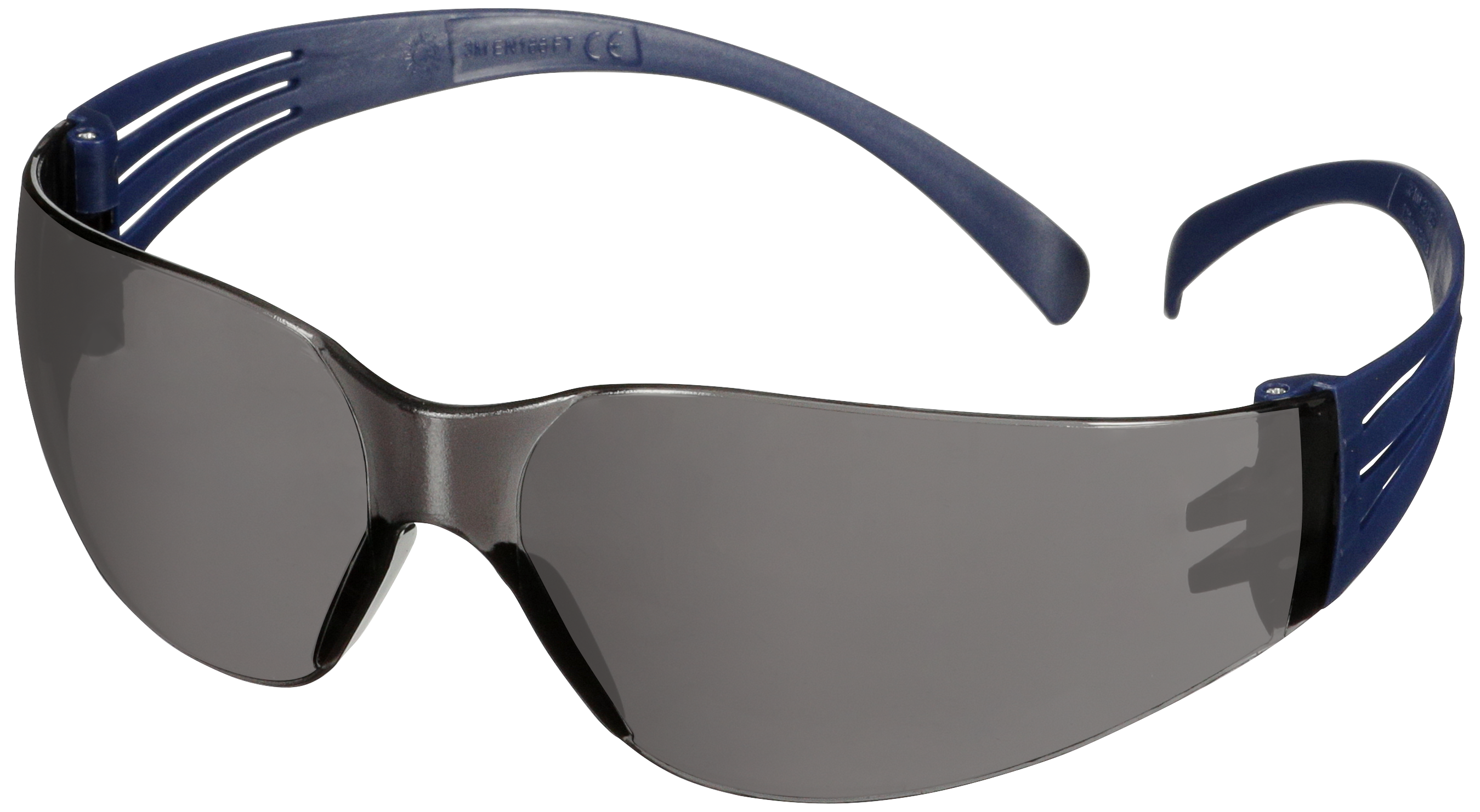 Securefit 100 Besk Brille  Blå Stel Grå Glas