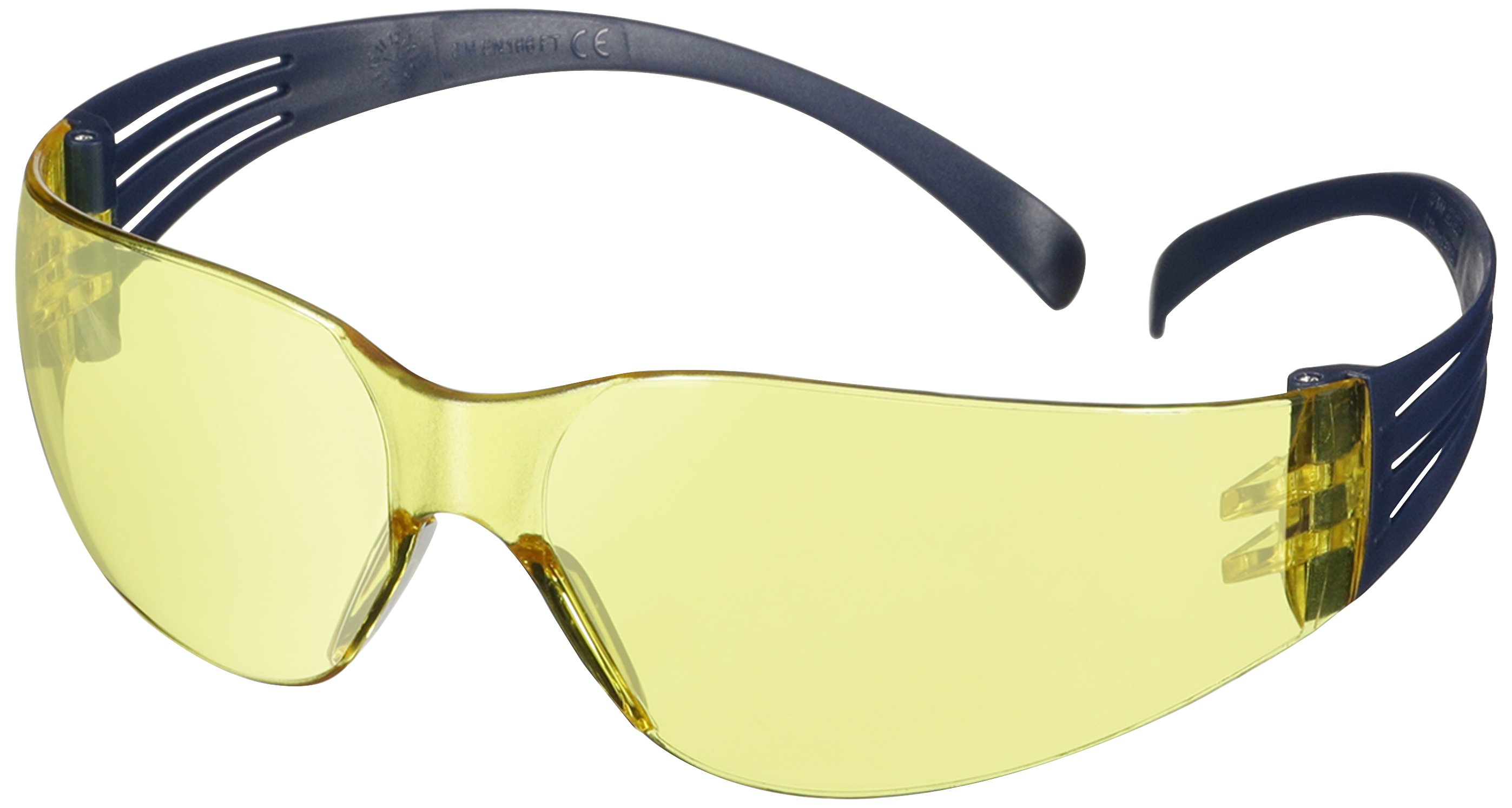Securefit 100 Besk Brille  Blå Stel Gul Glas