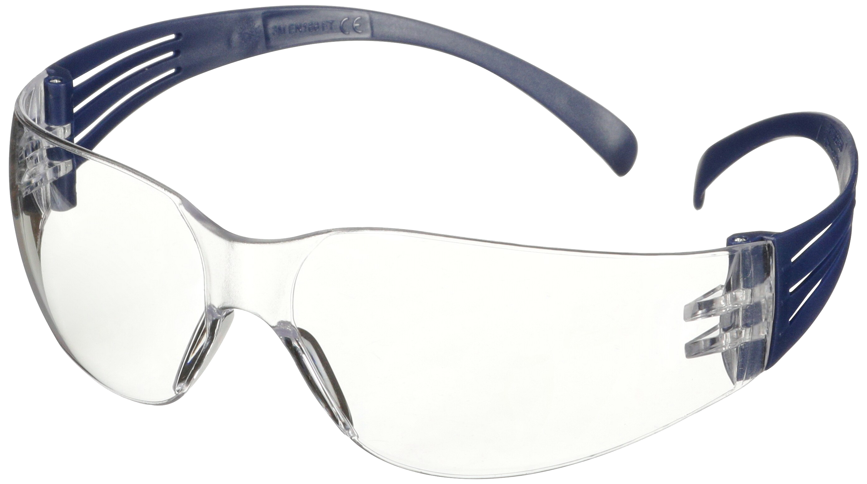 Securefit 100 Besk Brille  Blåt Stel Klar Glas