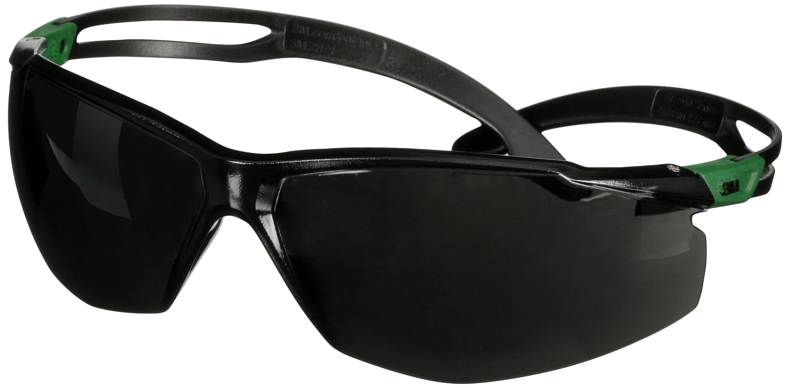 Securefit 500 Besk Brille  Sort Stel Grå Glas Din5