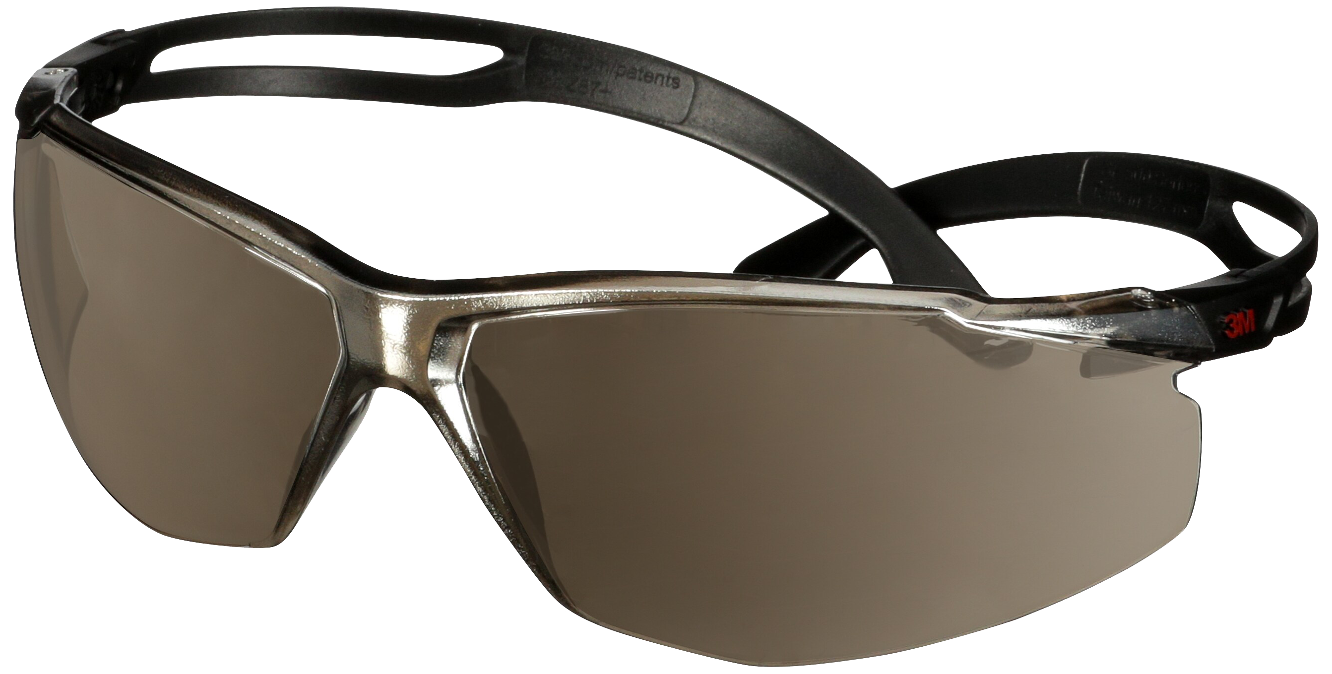 Securefit 500 Besk Brille  Sort Stel Spejlglas