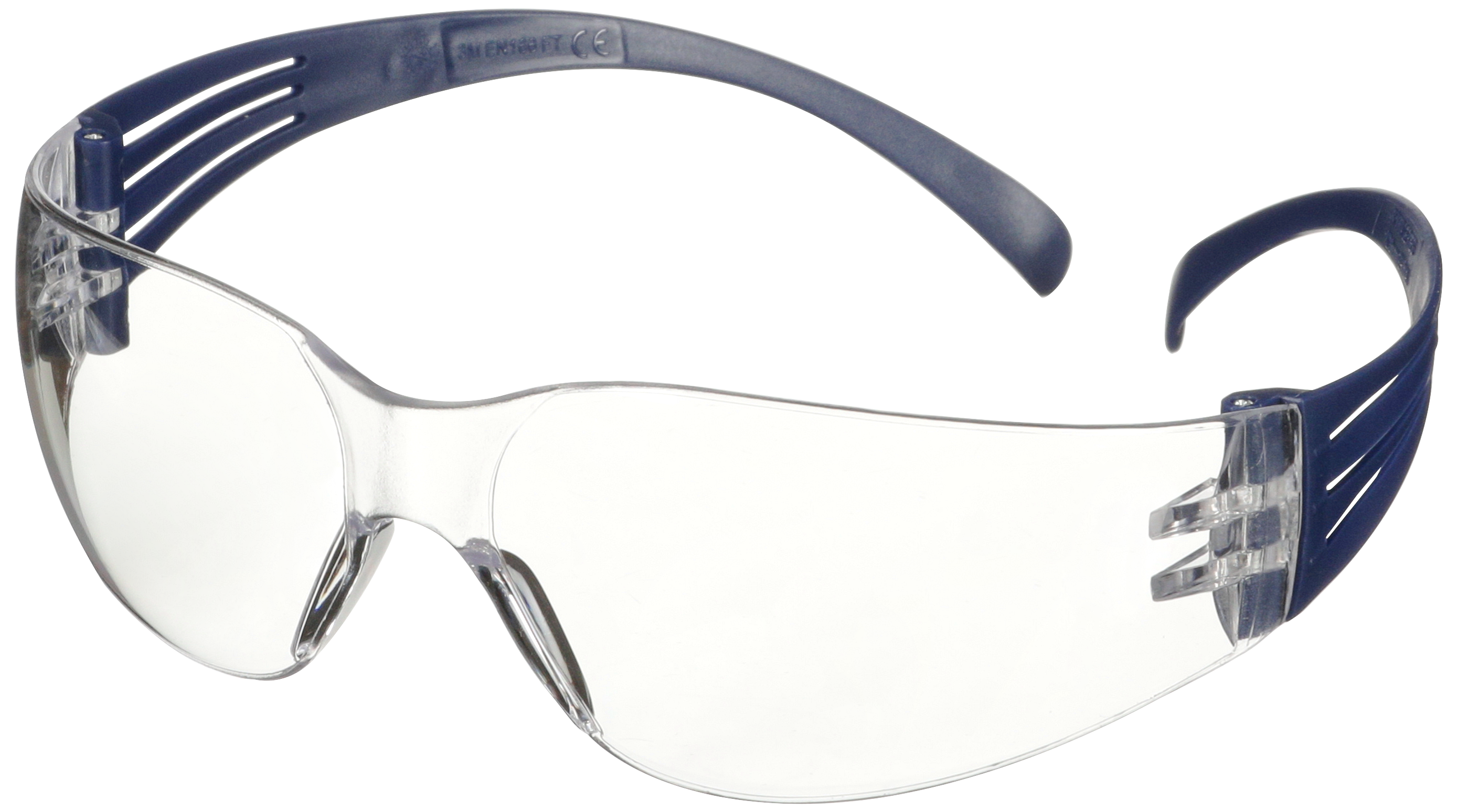 Securefit 100 Beskyttelsesbrille  Blå Stel Klar Glas
