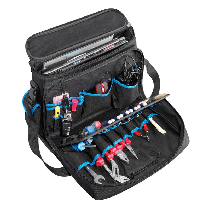 Service Tekniker Værktøjstaske   Nylon 440x320x180 Mm  Volume 12 Kg Model: 116 01