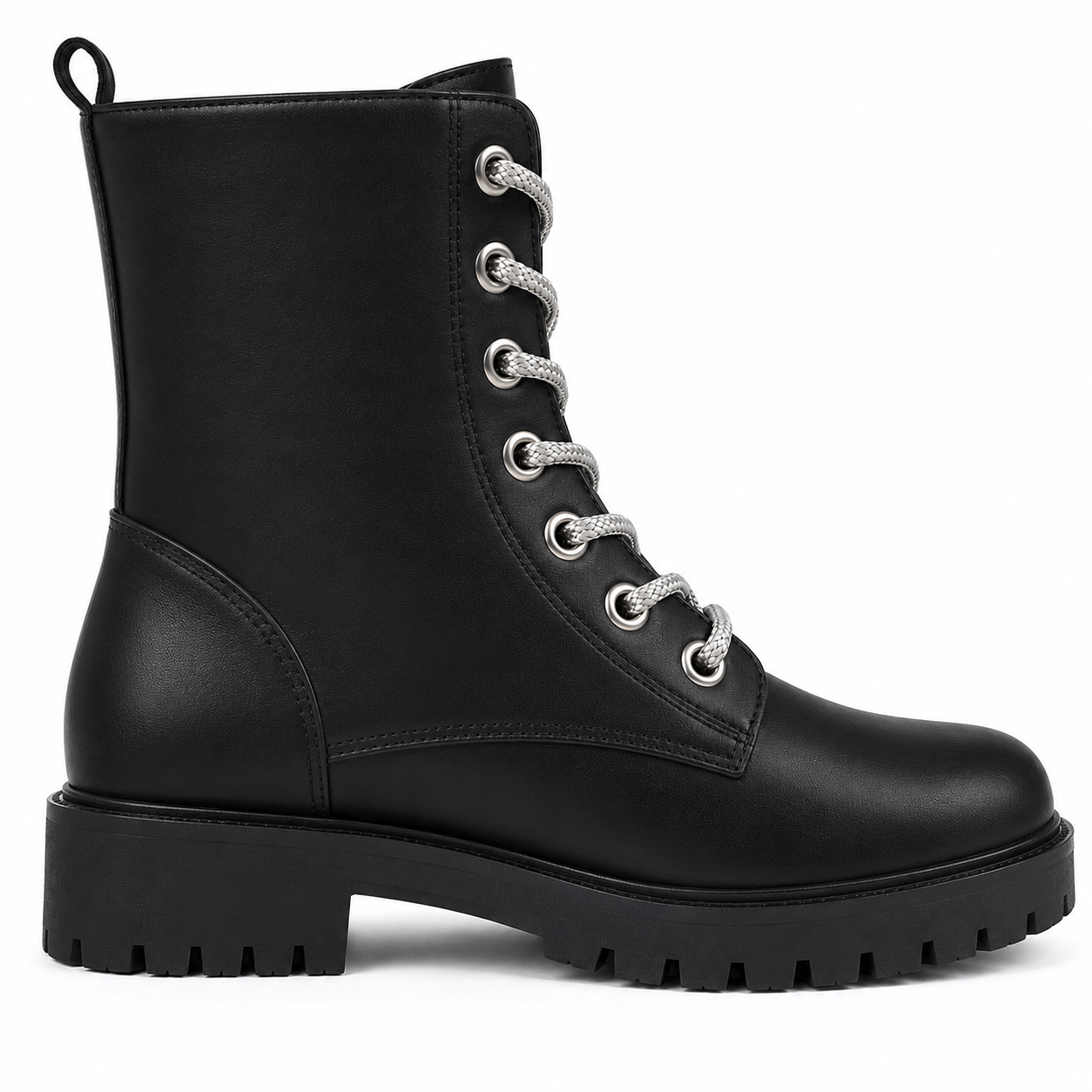 Shadow Steel Lace Boot 39
