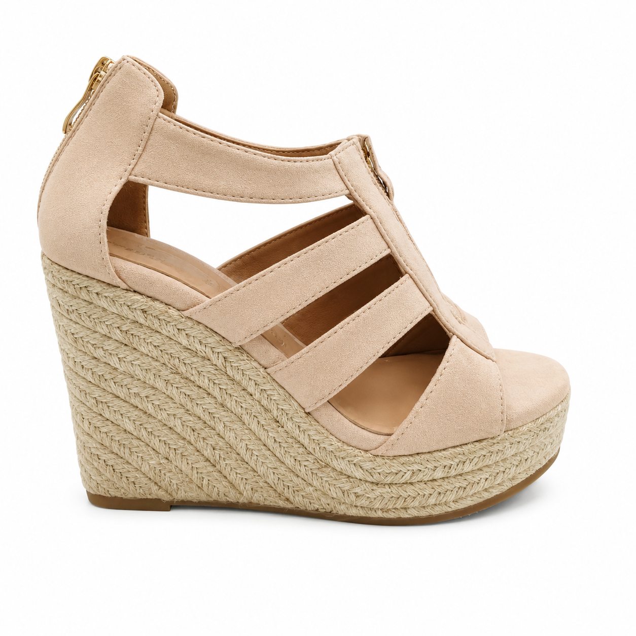 Sienna Nude Wedge 40