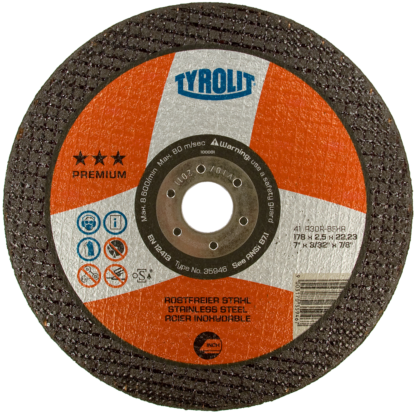 Skæreskive Premium 41f ø178ã     A30r-bfxa