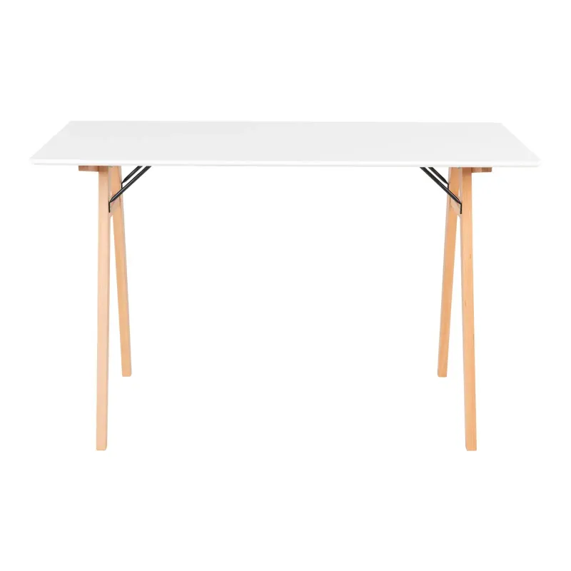 Skrivebord   Hvid Og Natur 2402020
