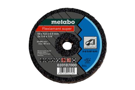 Skrubskive Flexiamant Super 50ã 6x6 Mm Til Stål