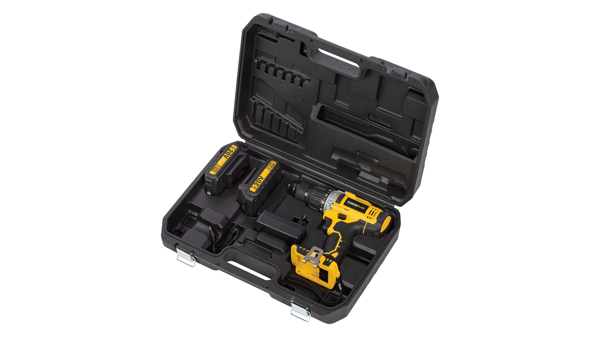Slagboremaskine 20 Volt     Batterier
