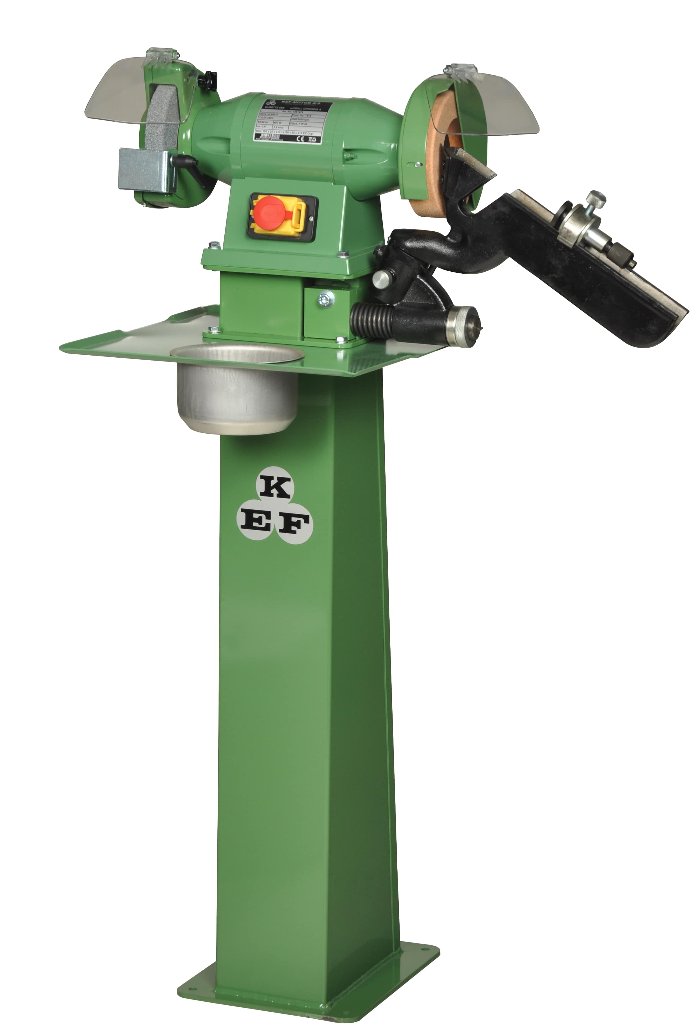 Slibette 8n   Borsliber     -30mm  Med Søjle 3x400v