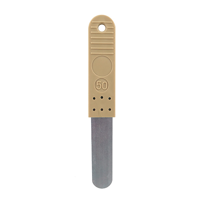 Søgerblad 50 Mm Med Plastik Håndtag Beige
