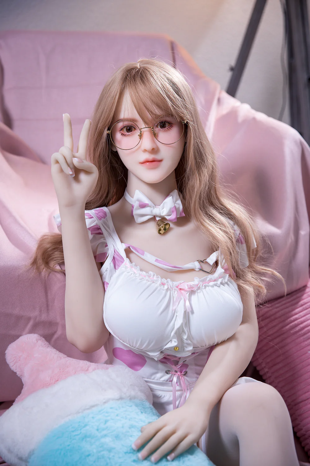 Sofia  135 Cm Realistisk Love Doll Med Soft Skin-materiale
