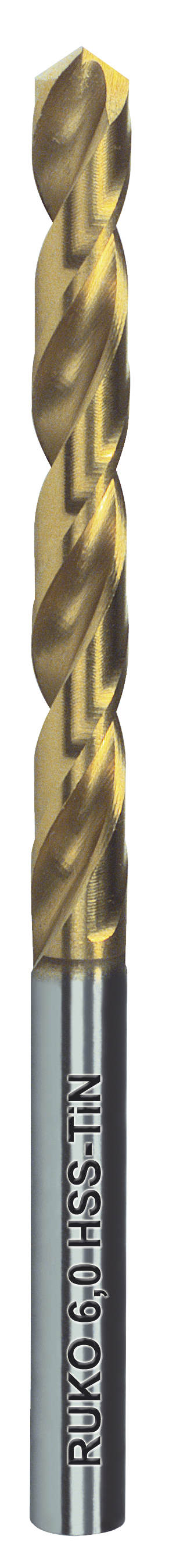 Spiralbor Din338n Hss-  Tin     Mm