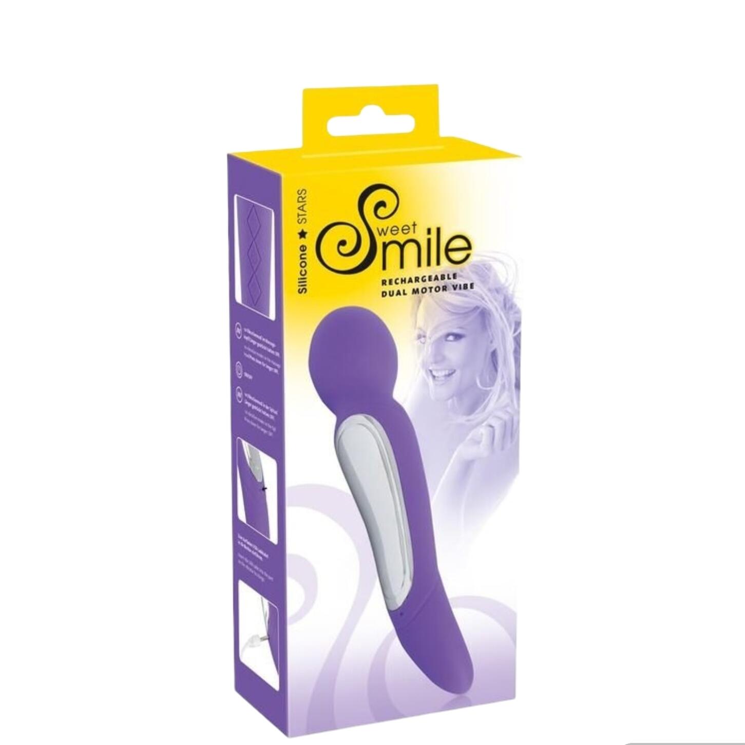 Sweet Smile Rechargeable Dual Motor Vibe
