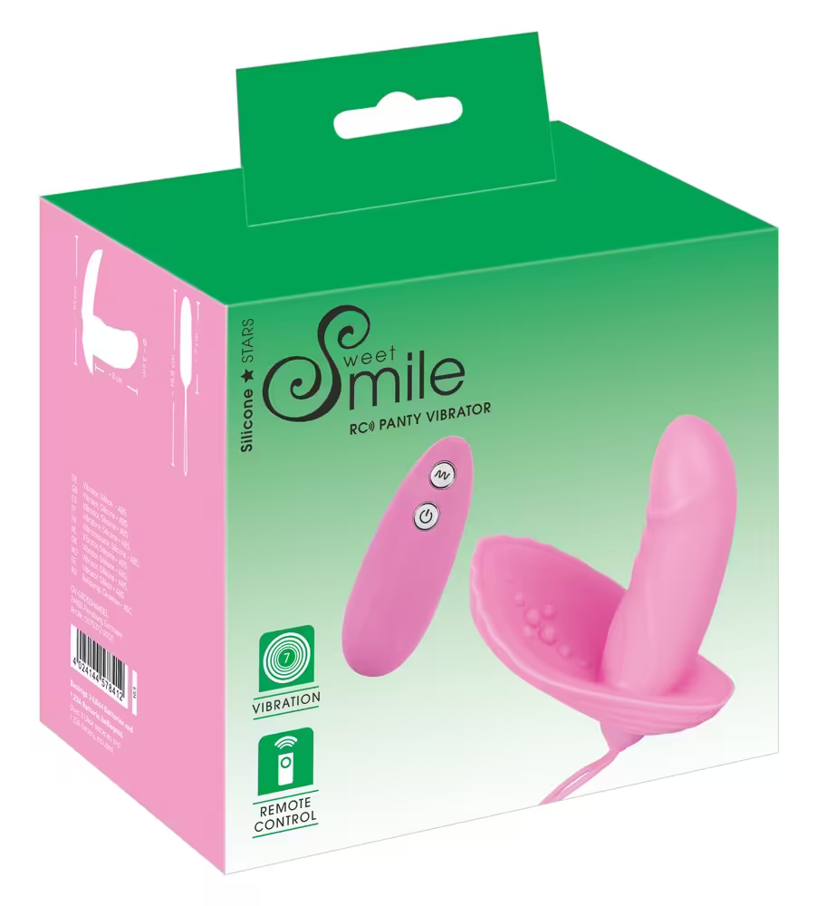 Sweet Smile Remote Controlled Vibrator
