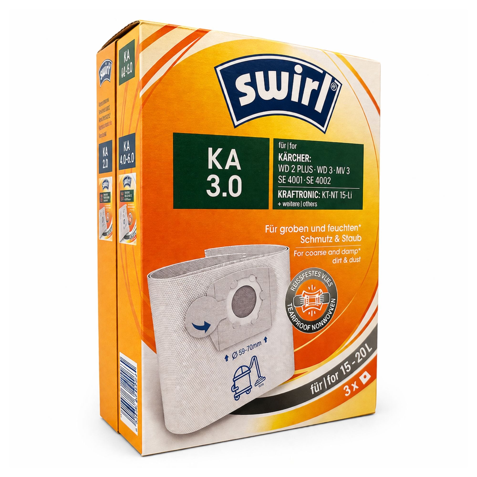 Swirl Ka     Støvsugerposer Til Kärcher   Kraftronic