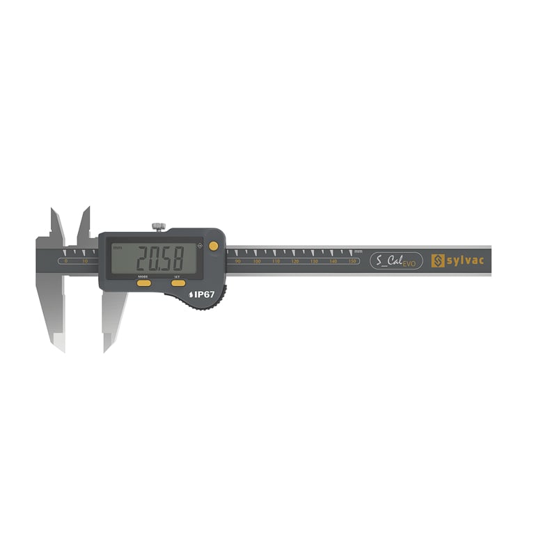 Sylvac Digital Skydelære   Cal Evo Proximity Ip67 300 Mm  810 1732