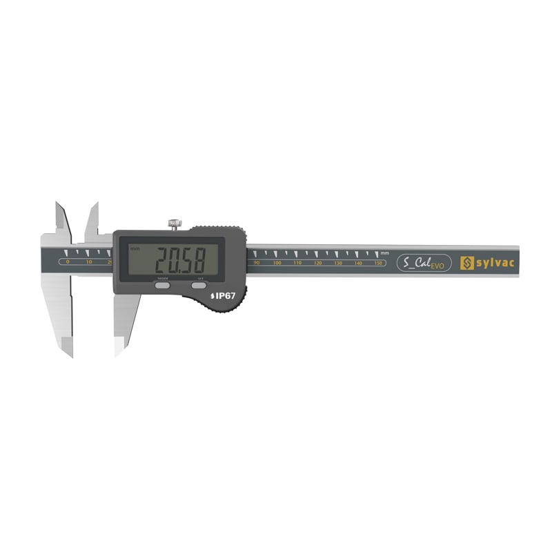Sylvac Digital Skydelære   Cal Evo Standard Ip67 300 Mm  810 1532