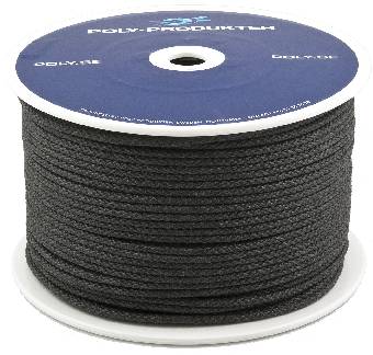 Tågvirke Pp Flätat 10mm Svart