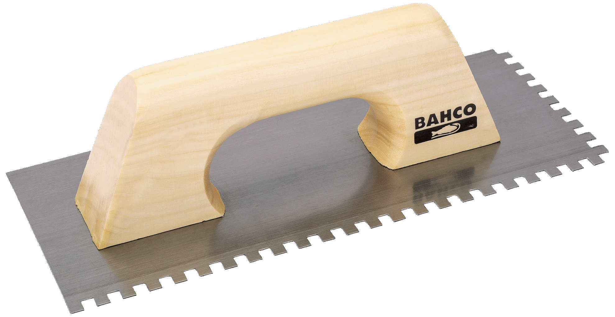 Tandspartel 2092  Stål   Træhdt  Riflet 300ã 160mm