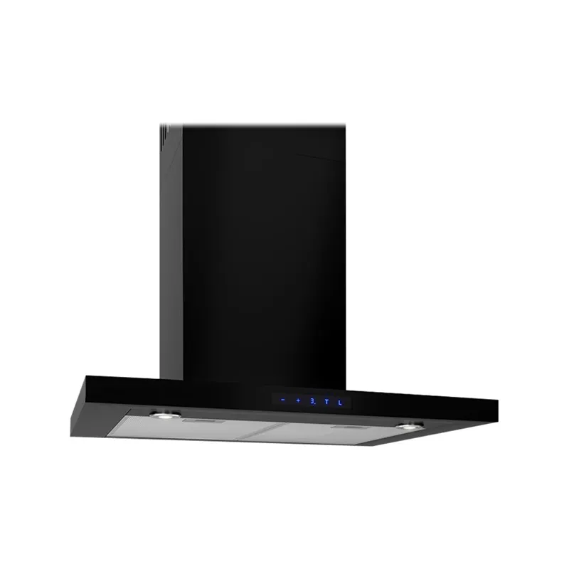 Thermex 527 23 3072   Vægmonteret Emhætte Harwich Ii 70 Cm  Væg  Sort