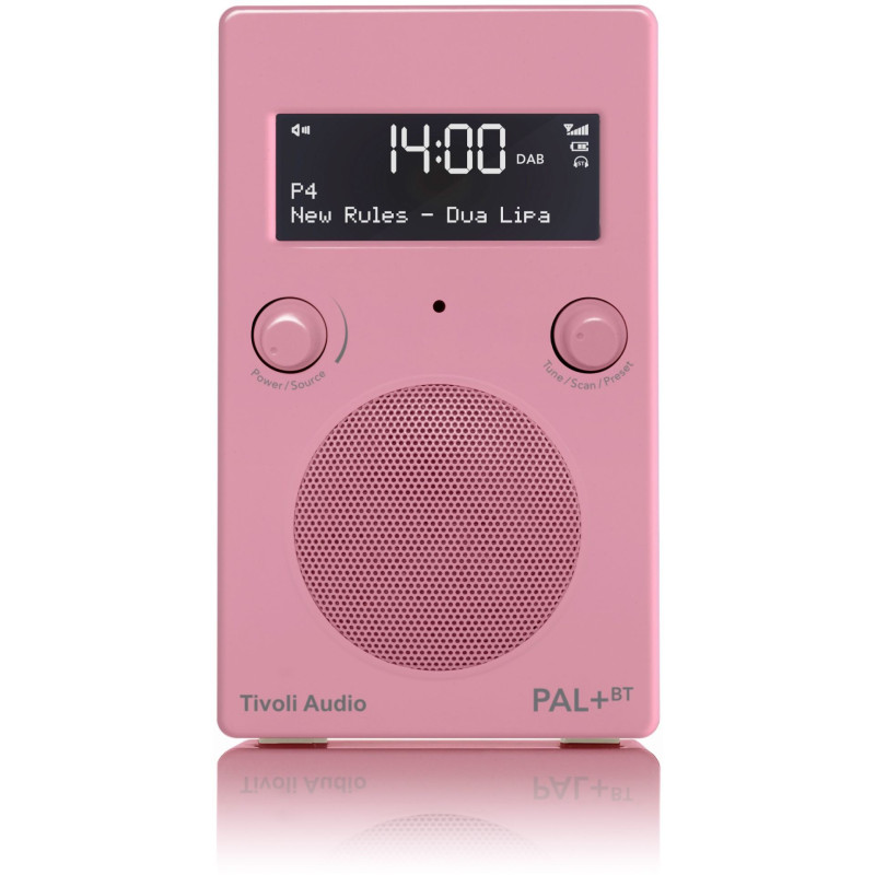 Tivoli Audio Classic Pal Bt  Pink Dab Fm Radio Med Bluetooth