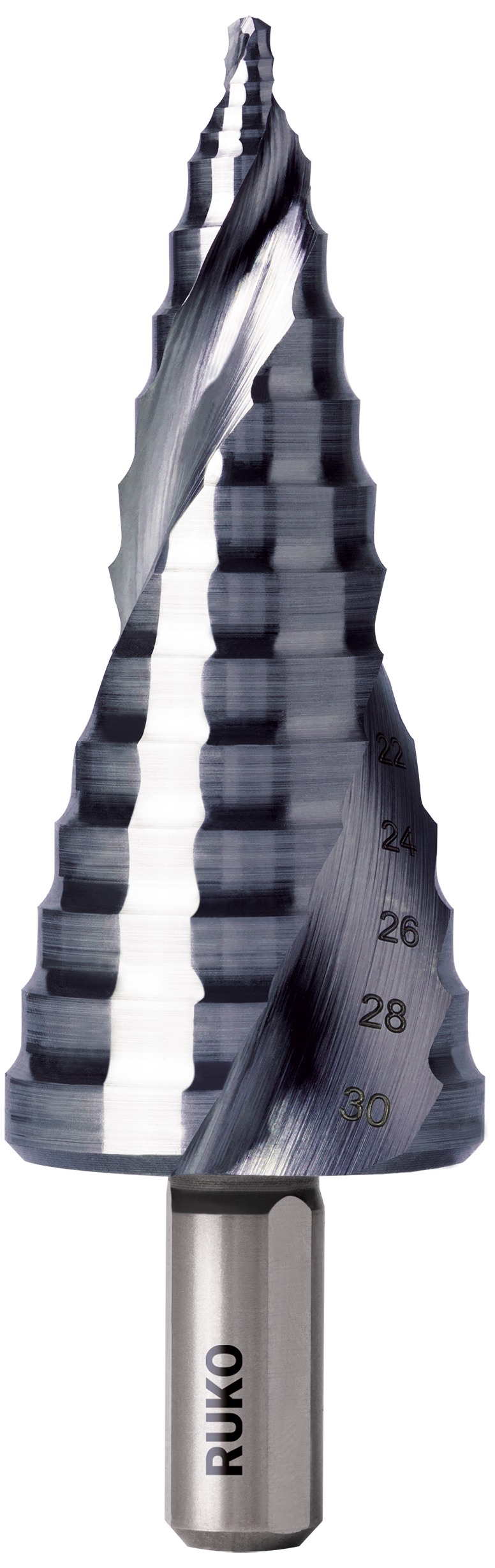 Trinbor Hss-runatec   Flowstep Spids Str    ø8-30 Mm