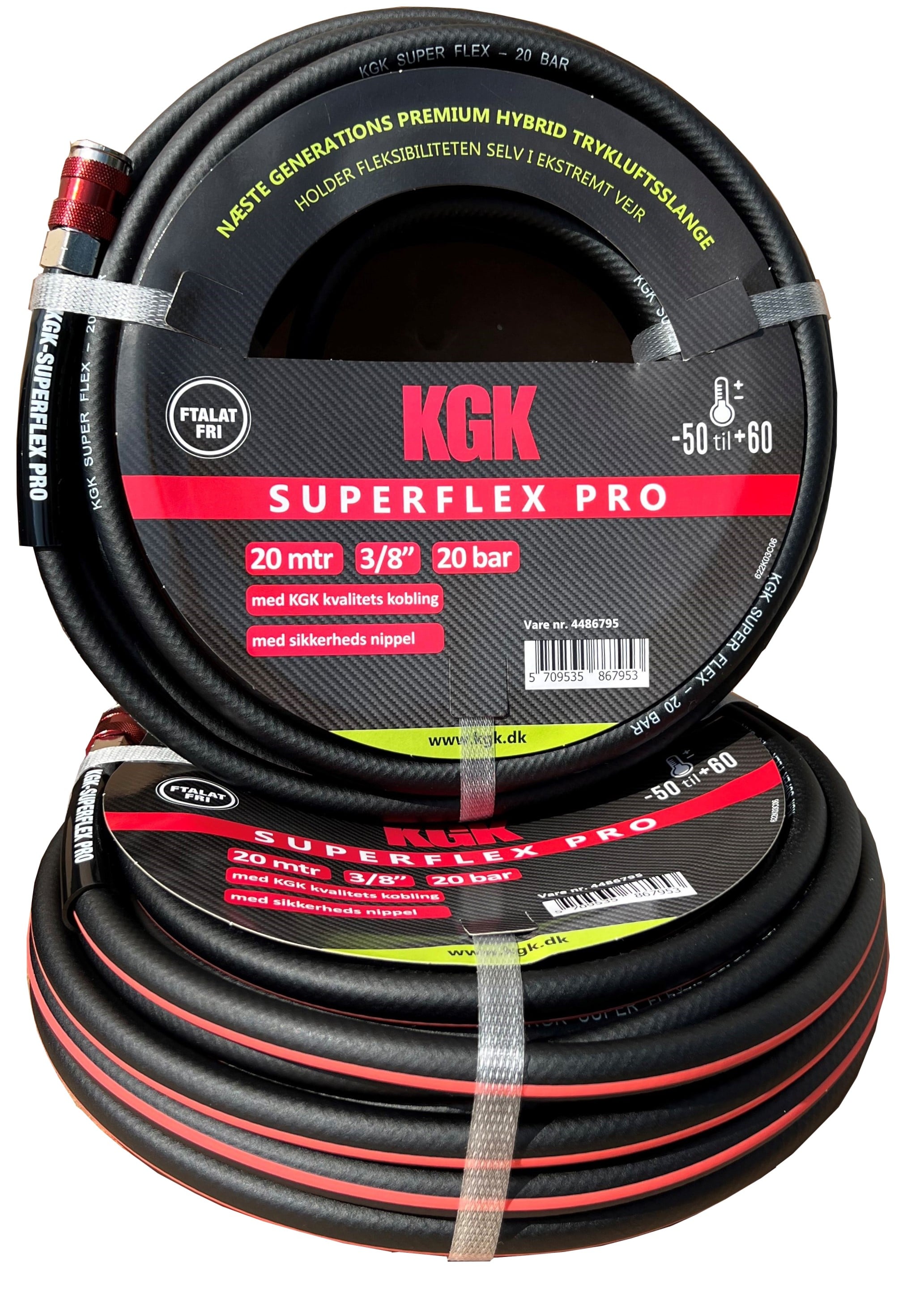 Trykluftslange Superflex Pro     Quot    20 Mtr