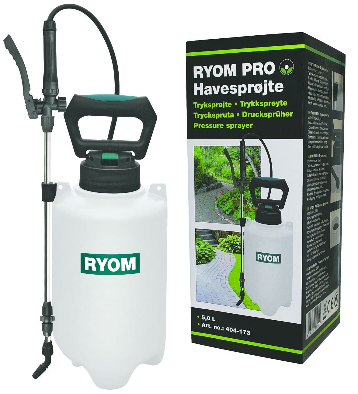 Tryksprøjte Ryom Pro          Ltr