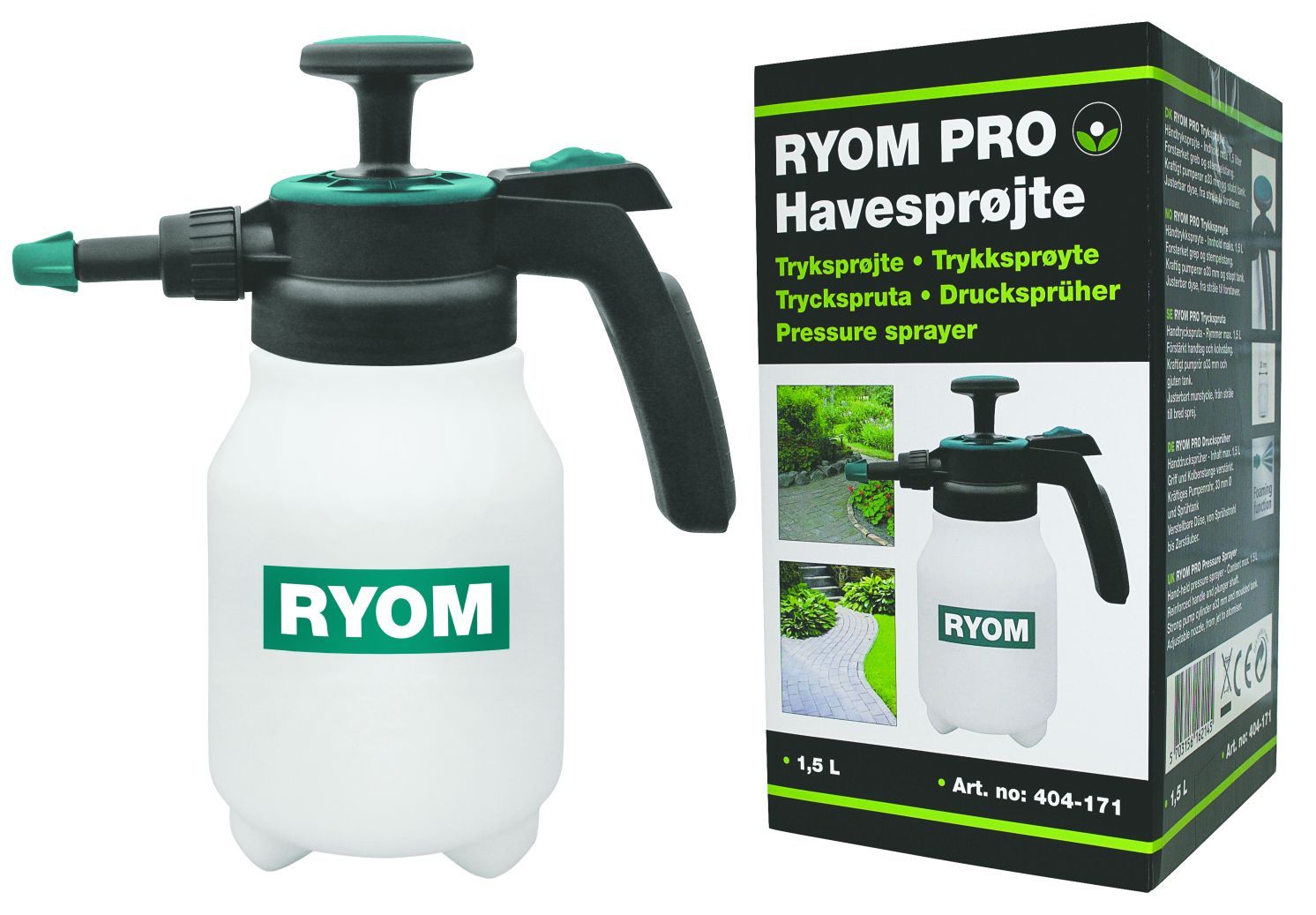 Tryksprøjte Ryom Pro          Ltr