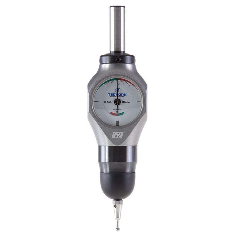Tschorn 3d Taster Slimplus Ip67 Med ø10 Mm Skaft  Analog  Hvid Urskive