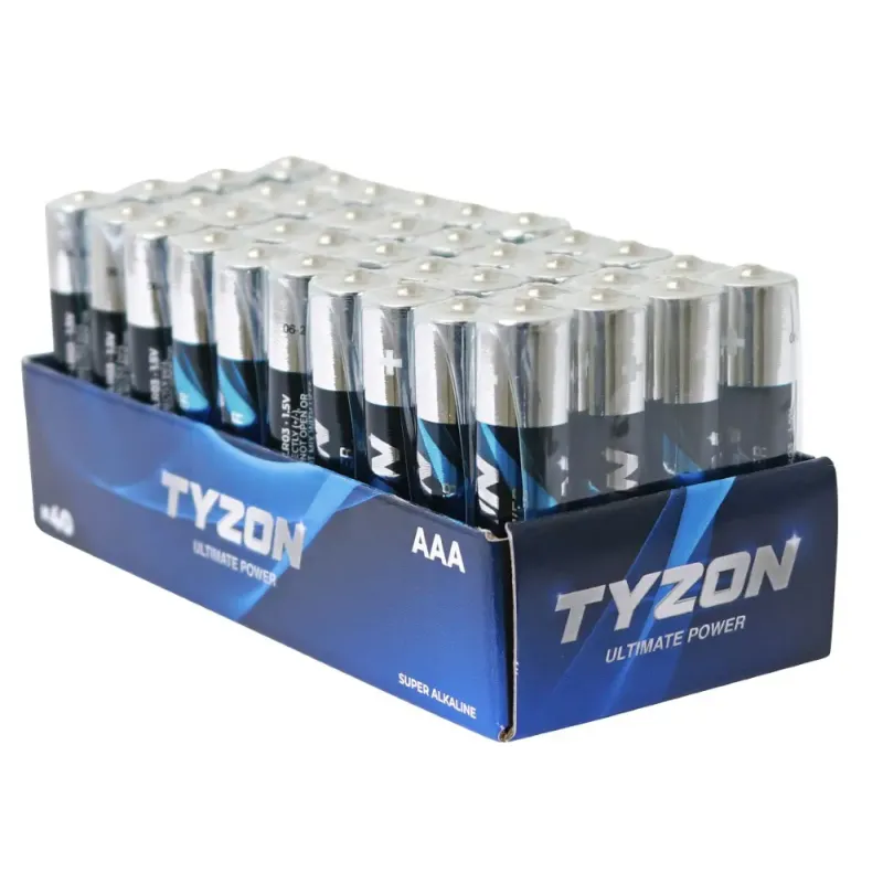 Tyzon Aaa-alkaline-batterier   5v 40-pak