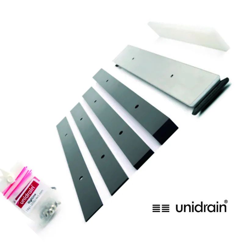 Unidrain Highline Custom Linje Kompl Rustfri Stål 1000 Mm