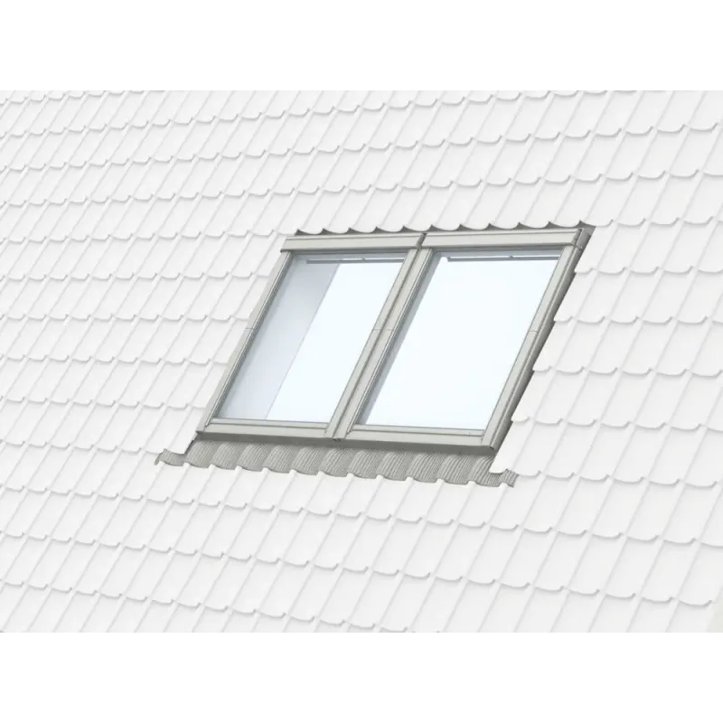 Velux Inddækningspakke Fladt Tagm Bï  18 Mm     Bdx Og Dækskinne Ebl Mk06 4021b