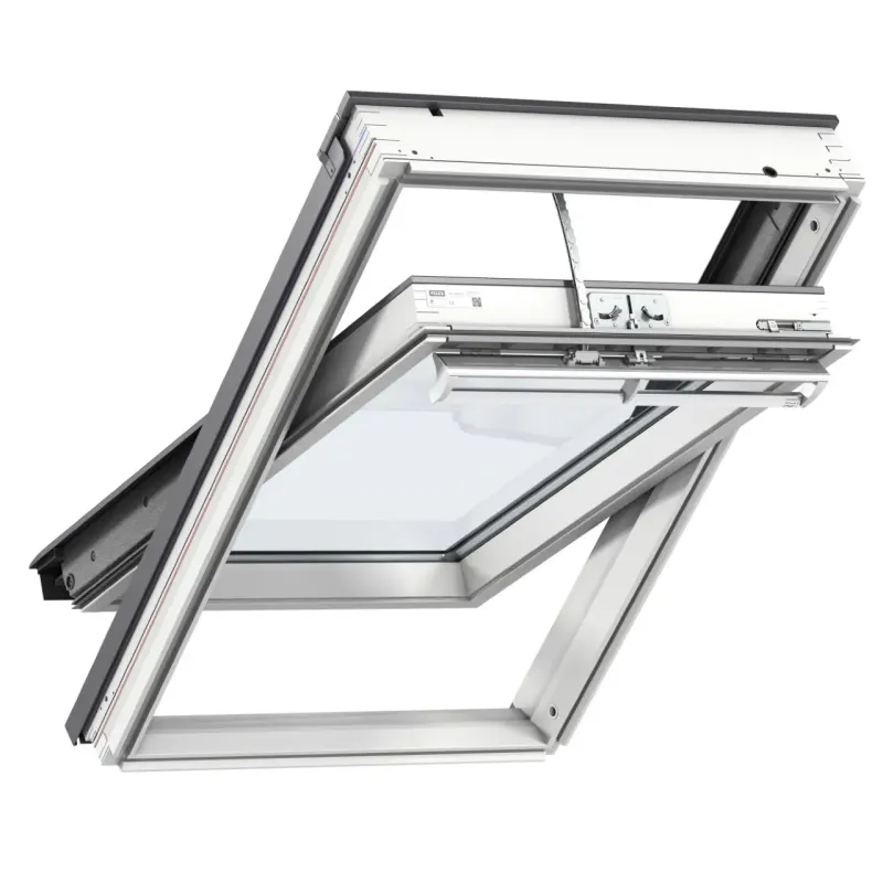 Velux Integra Elektrisk Hvid- Malet 78x140 -lags Lavenergi Ggl Mk08 206821