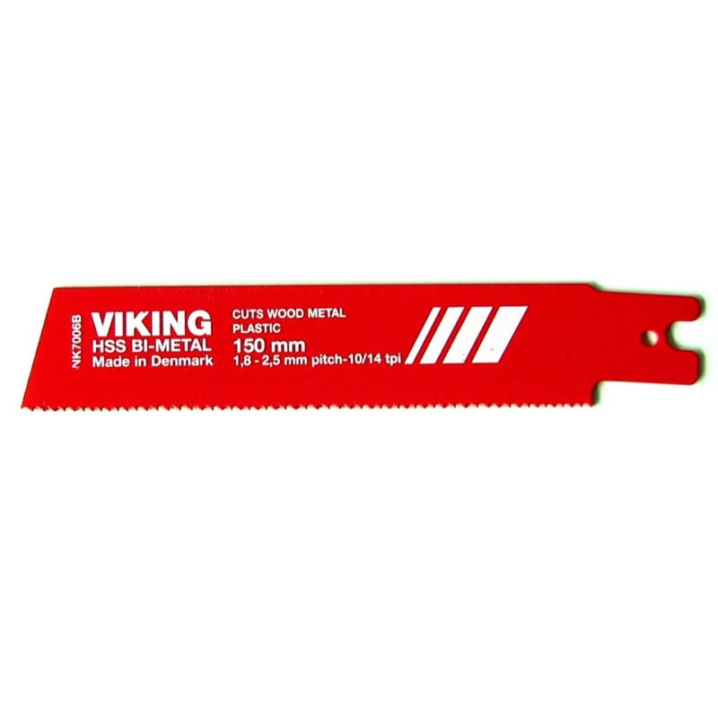 Viking Bajonetsavklinge Bi-metal 150   10 14 Tdr      Stk  Til Metal  Træ  Plastik