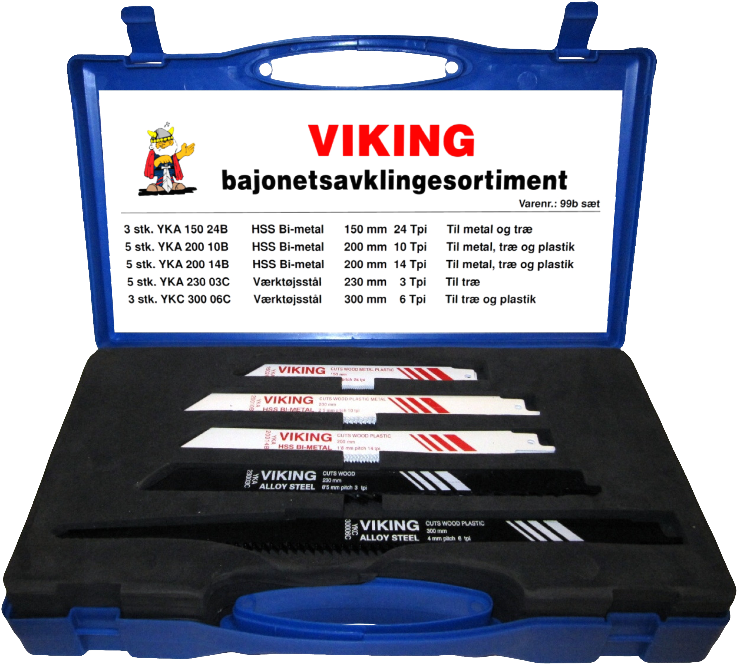 Viking Bajonetsavklinger Sæt   21
