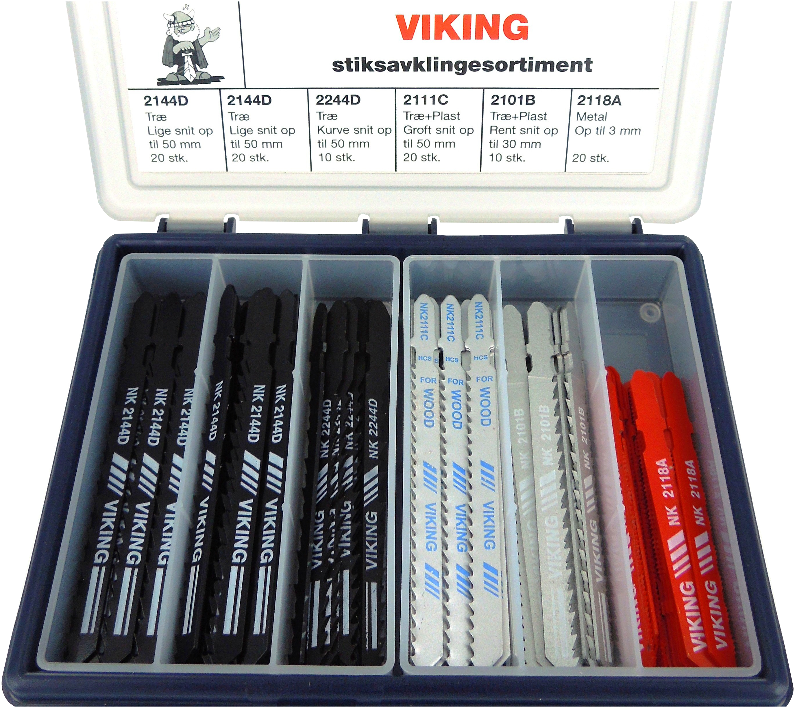 Viking Stiksavkl Sorti Nk99 100 Stk