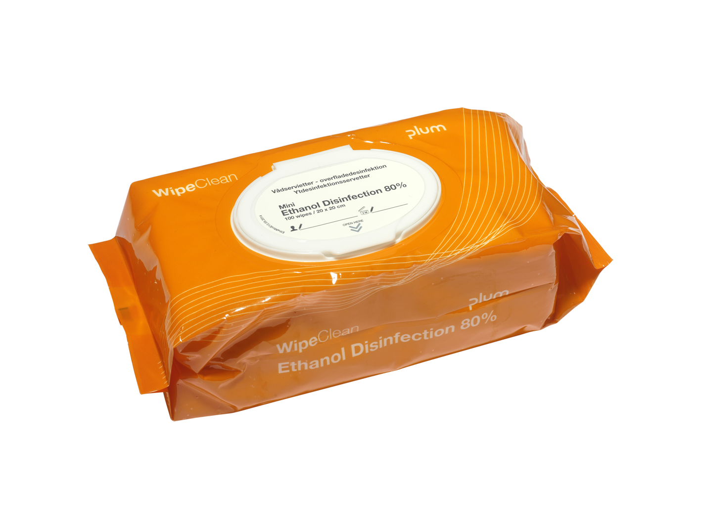 Wipeclean Plum Ethanol 80  Small