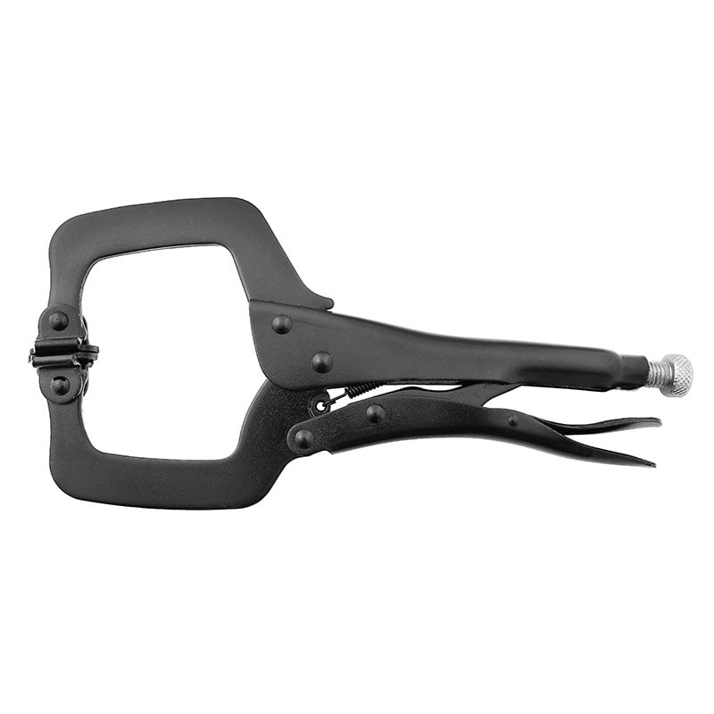 Wldpro Svejsetang D7 -klemme Med Runde Tryksko 280 Mm 11 Quot