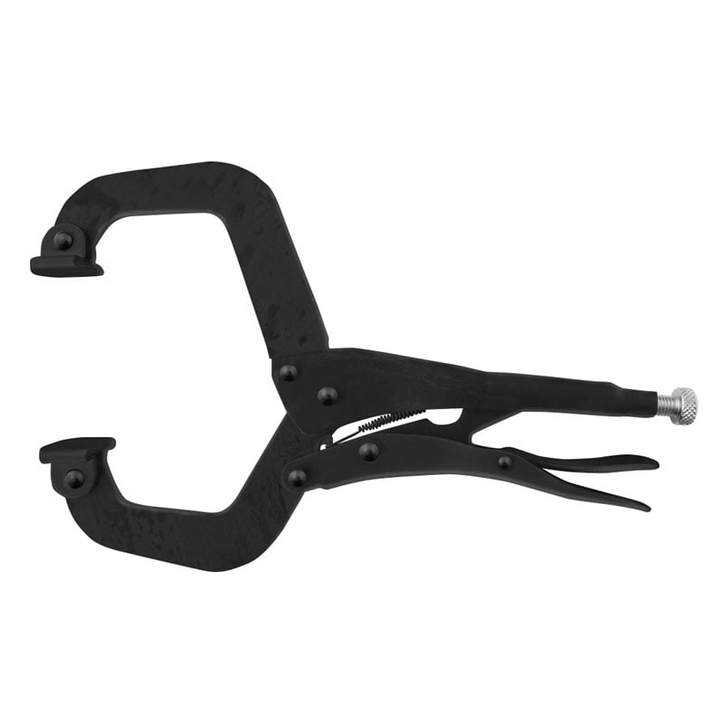 Wldpro Svejsetang D8 Forskudt -klemme Med Runde Tryksko 280 Mm 11 Quot