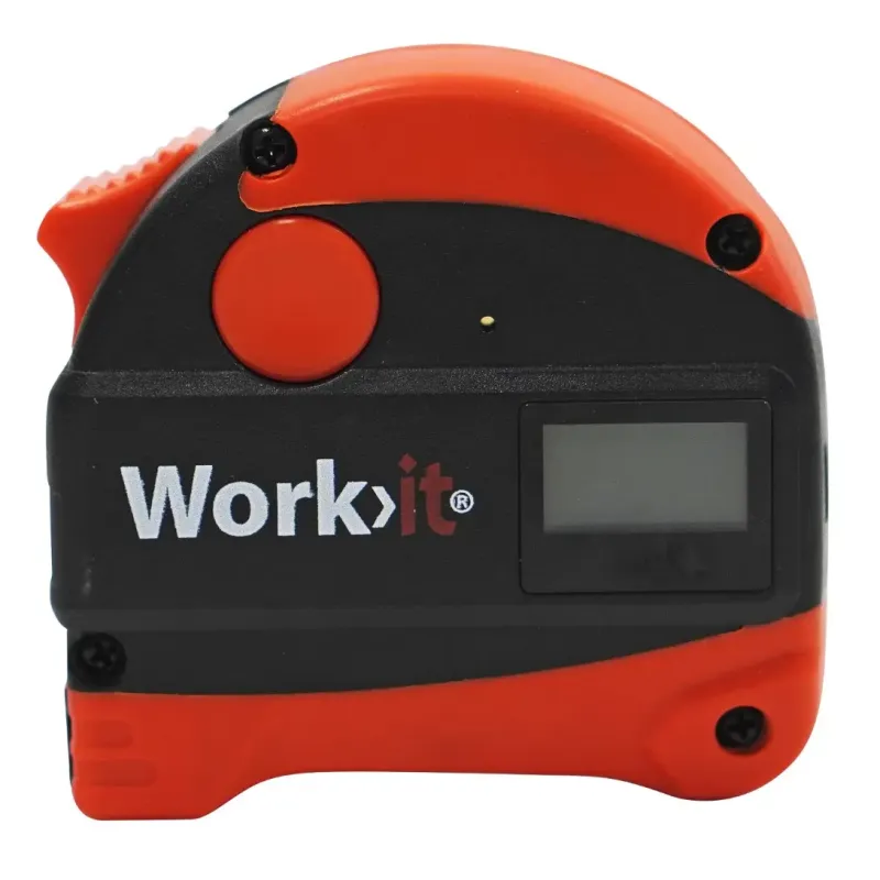 Work-it Målebånd Med Laserafstandsmåler     40 Meter