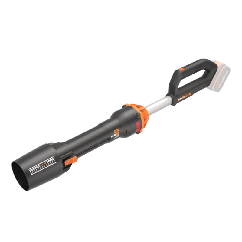 Worx Løvblæser 209km 20v Max Li-ion   0ah Solo      Kg  Solo