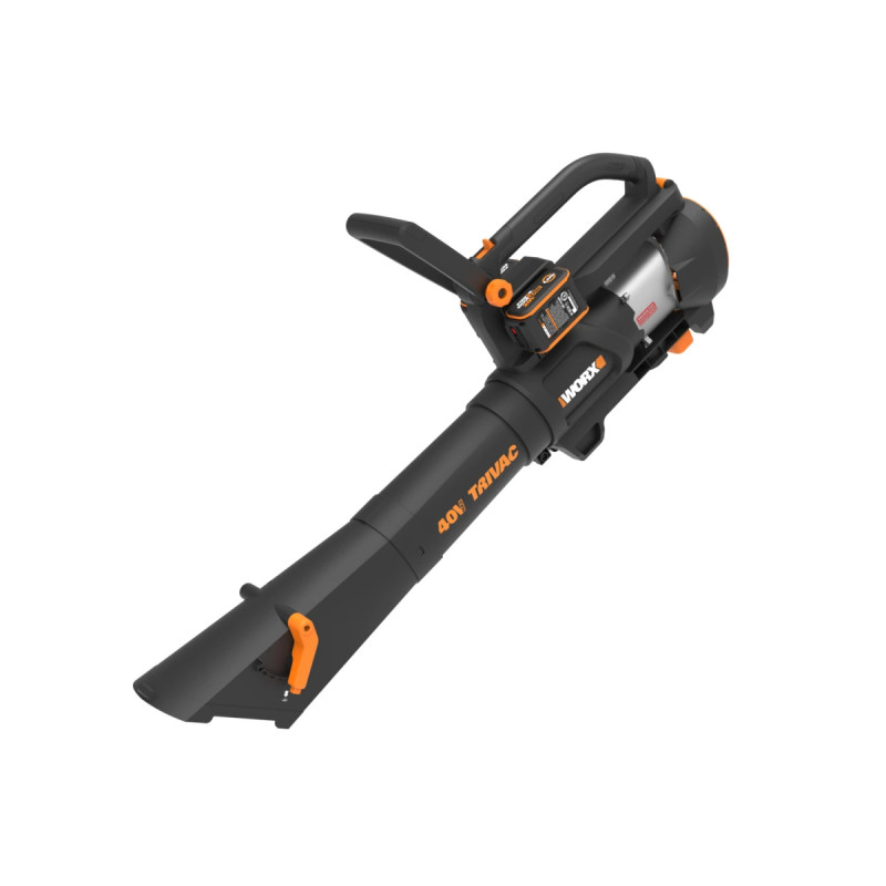 Worx 20v Powershare Løvsuger Blæser 2x20v   Solo   Wg588e
