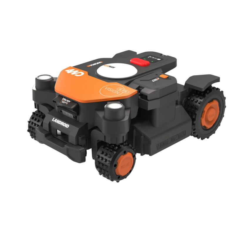 Worx Vision Cloud 4wd Rtk Robotplæneklipper   000 M2 Wr342e