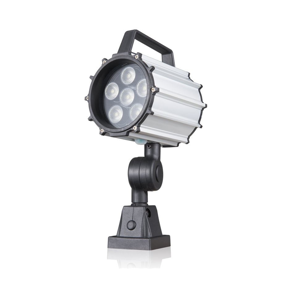 Wrkpro Led Maskinlys  Quot Leo Quot  Med Kort Arm Ac Dc 24v