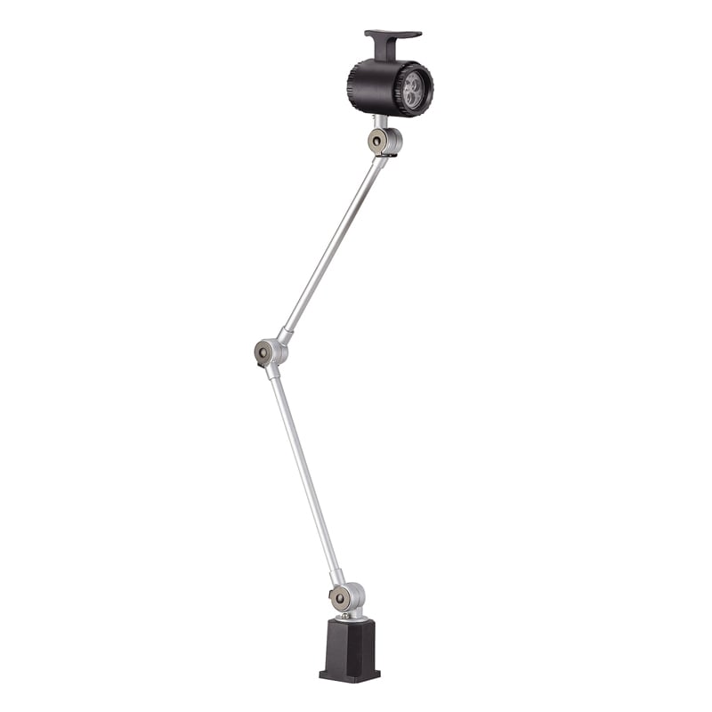 Wrkpro Led Maskinlys Quot Vela Quot Med 400 400 Mm Arm Ac 100v-240v