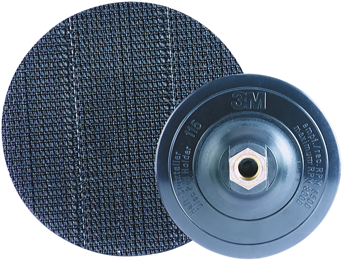 Bagplade Rondel ø125 Mm M14