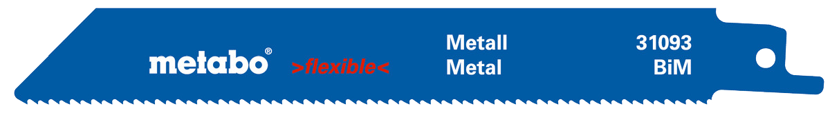 Bajonetsavkl  Til Metal 150mm Bim 14tpi Flex Pk