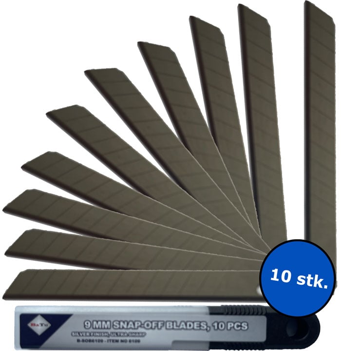 Bato Knivblade Bræk-af   Mm  10 Stk  Pk